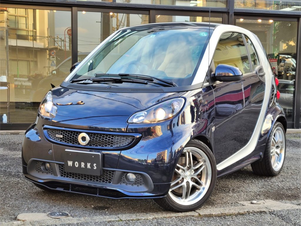 スマート フォーツー Fortwo Coupe Brabus Xclusive Edition Midnight Blue 中古車 情報 ワークス